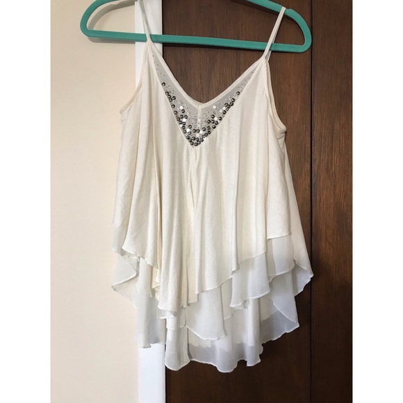 Express Beaded/Sequined Tank - Picture 3 of 3